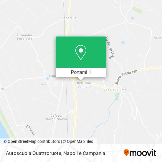 Mappa Autoscuola Quattroruote