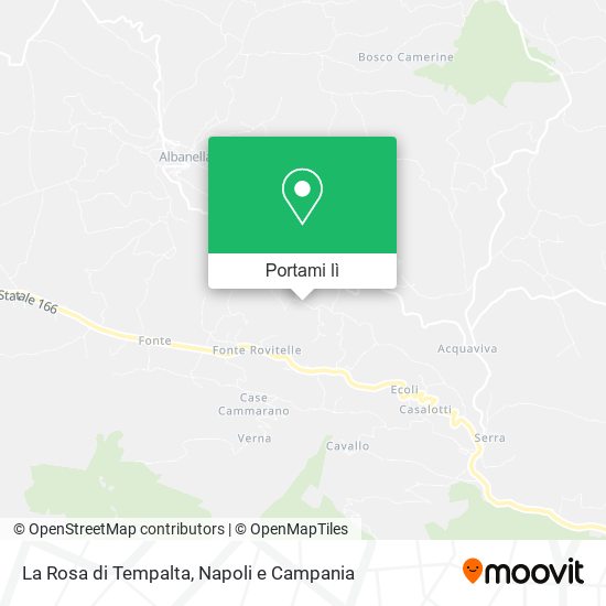 Mappa La Rosa di Tempalta