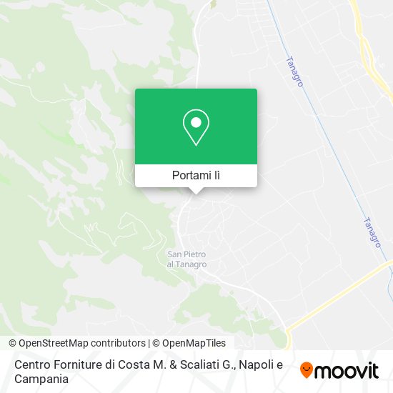 Mappa Centro Forniture di Costa M. & Scaliati G.