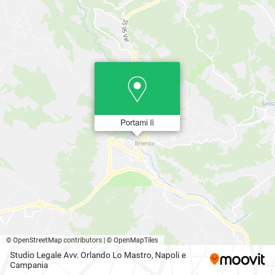 Mappa Studio Legale Avv. Orlando Lo Mastro