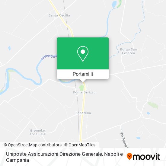 Mappa Uniposte Assicurazioni Direzione Generale