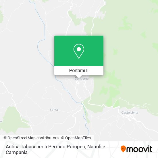 Mappa Antica Tabaccheria Perruso Pompeo