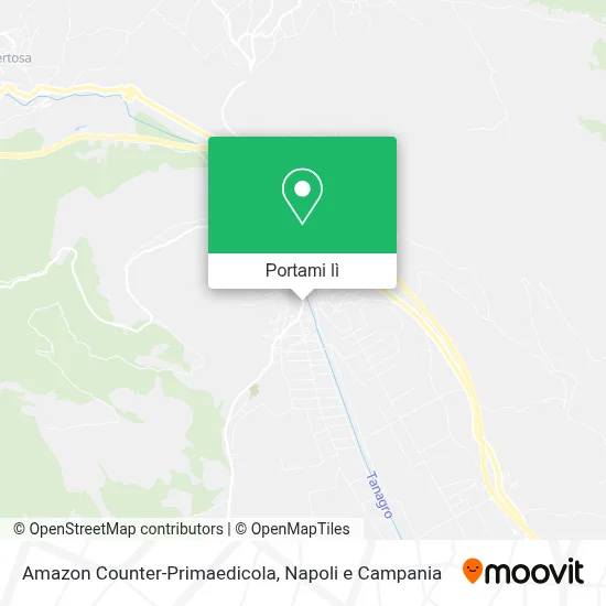 Mappa Amazon Counter-Primaedicola