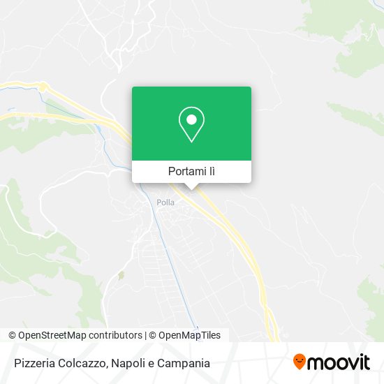 Mappa Pizzeria Colcazzo