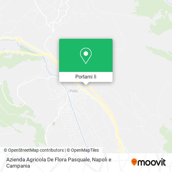 Mappa Azienda Agricola De Flora Pasquale