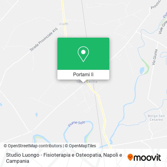 Mappa Studio Luongo - Fisioterapia e Osteopatia