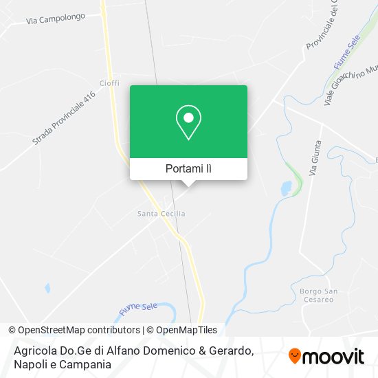 Mappa Agricola Do.Ge di Alfano Domenico & Gerardo