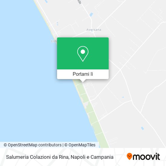 Mappa Salumeria Colazioni da Rina