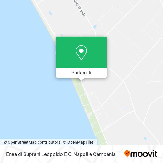 Mappa Enea di Suprani Leopoldo E C