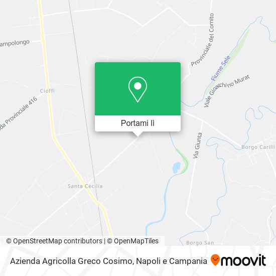 Mappa Azienda Agricolla Greco Cosimo