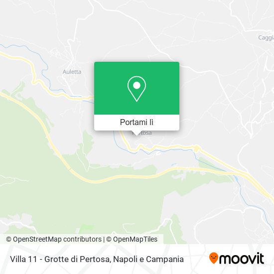 Mappa Villa 11 - Grotte di Pertosa