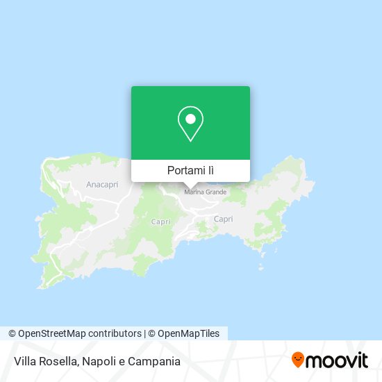 Mappa Villa Rosella