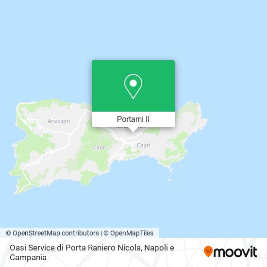 Mappa Oasi Service di Porta Raniero Nicola