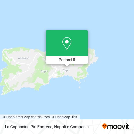 Mappa La Capannina Più Enoteca