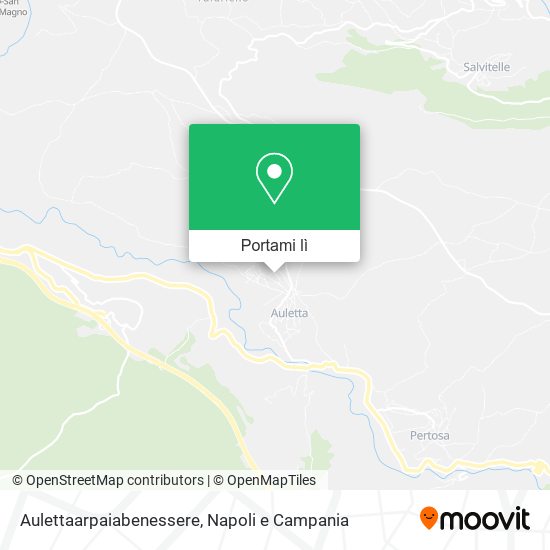 Mappa Aulettaarpaiabenessere