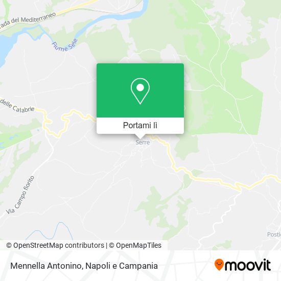 Mappa Mennella Antonino