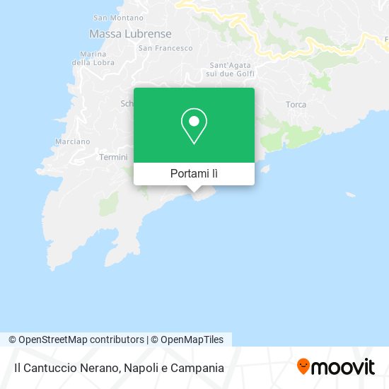 Mappa Il Cantuccio Nerano