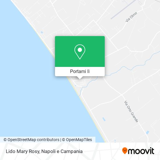 Mappa Lido Mary Rosy