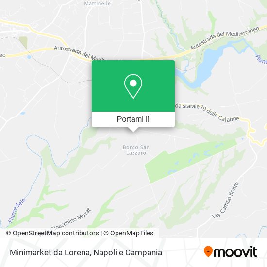 Mappa Minimarket da Lorena