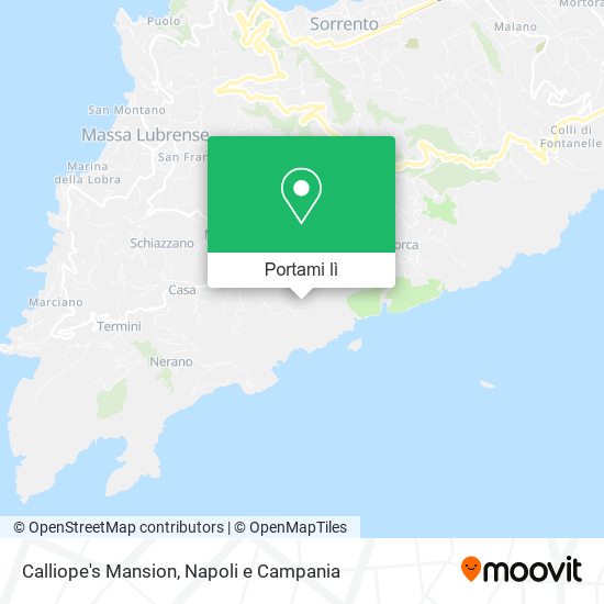 Mappa Calliope's Mansion