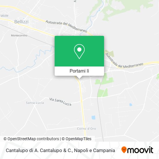 Mappa Cantalupo di A. Cantalupo & C.