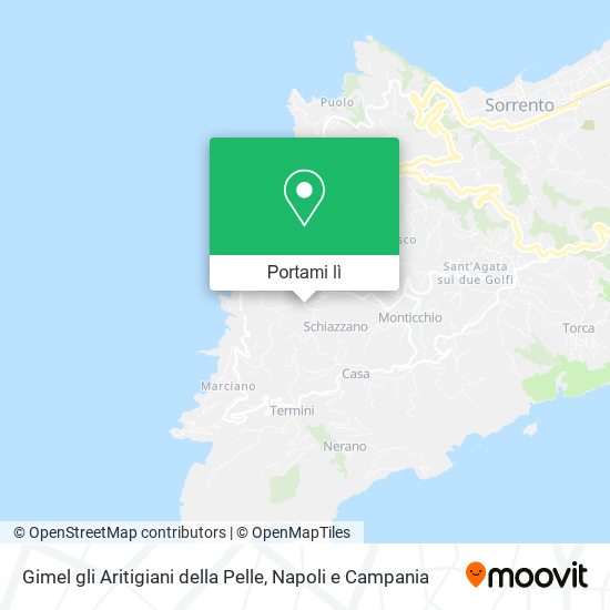 Mappa Gimel gli Aritigiani della Pelle