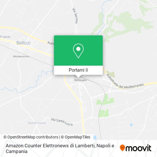 Mappa Amazon Counter Elettronews di Lamberti