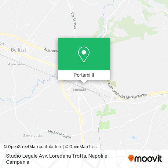 Mappa Studio Legale Avv. Loredana Trotta