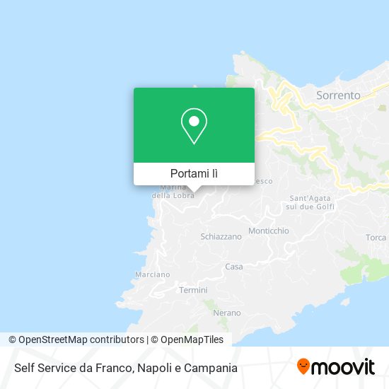 Mappa Self Service da Franco