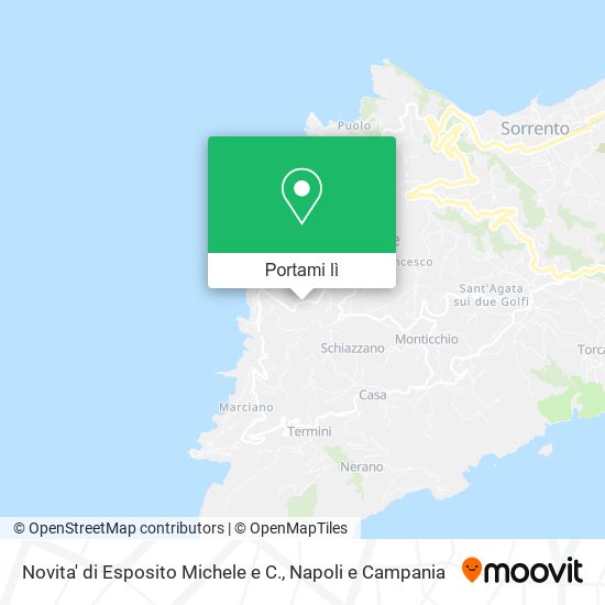 Mappa Novita' di Esposito Michele e C.