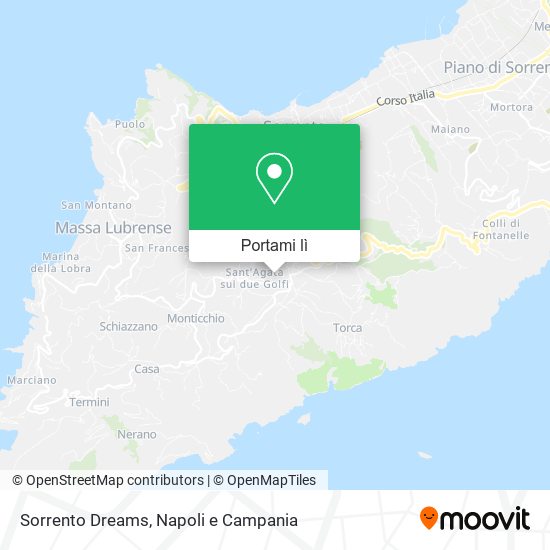 Mappa Sorrento Dreams