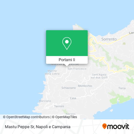 Mappa Mastu Peppe Sr