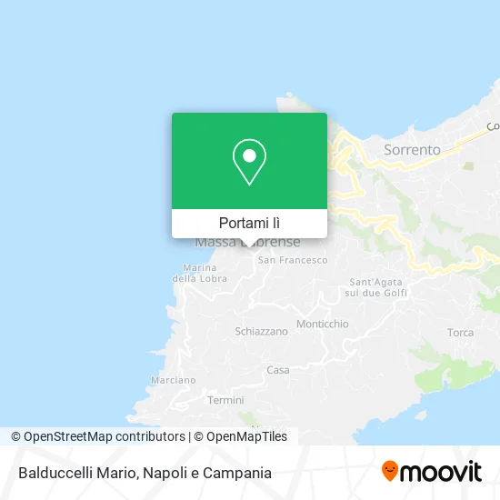 Mappa Balduccelli Mario