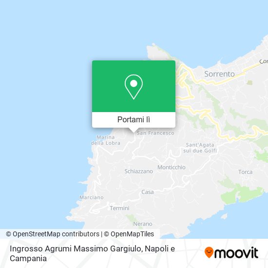 Mappa Ingrosso Agrumi Massimo Gargiulo