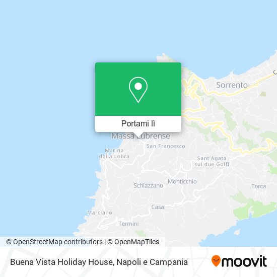 Mappa Buena Vista Holiday House