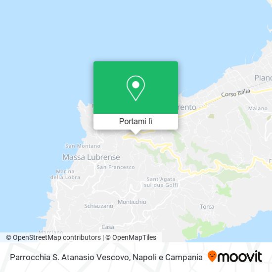 Mappa Parrocchia S. Atanasio Vescovo