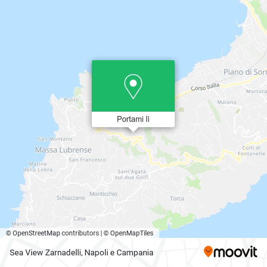 Mappa Sea View Zarnadelli