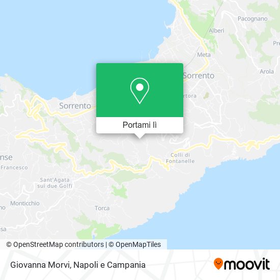 Mappa Giovanna Morvi