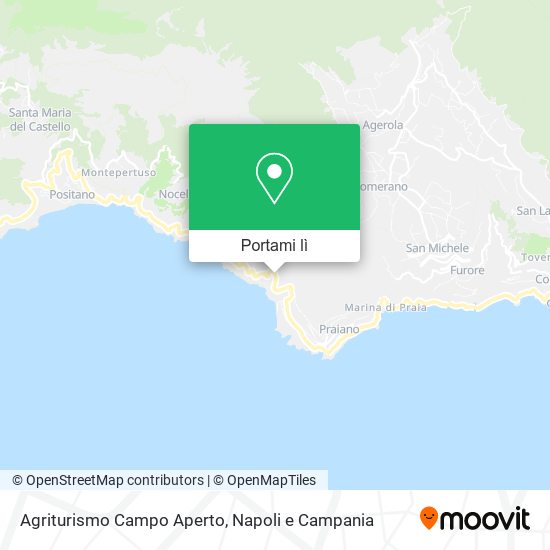 Mappa Agriturismo Campo Aperto