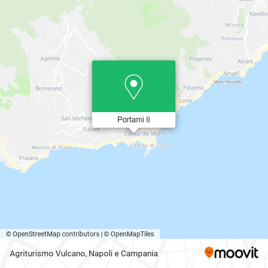 Mappa Agriturismo Vulcano