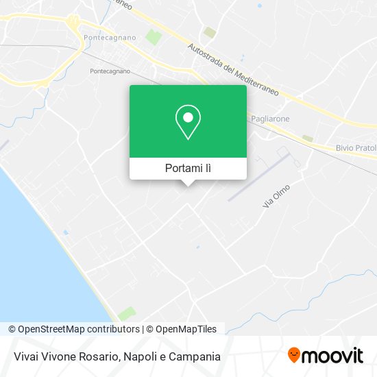 Mappa Vivai Vivone Rosario
