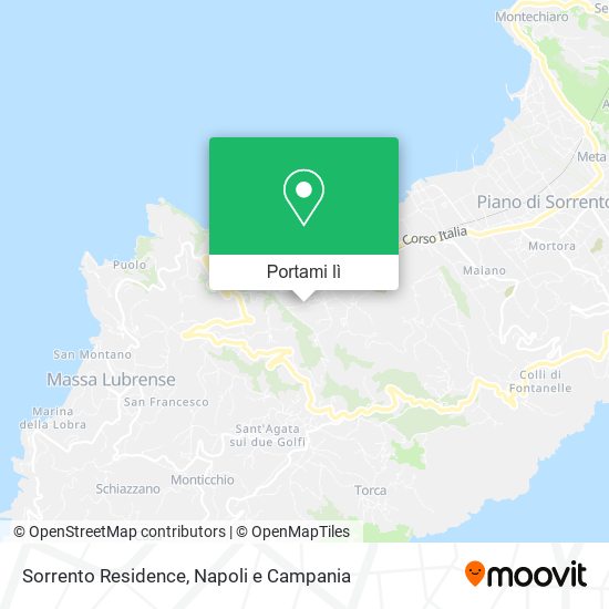 Mappa Sorrento Residence