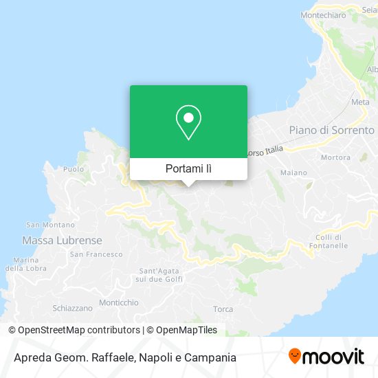 Mappa Apreda Geom. Raffaele
