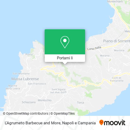 Mappa L'Agrumeto Barbecue and More