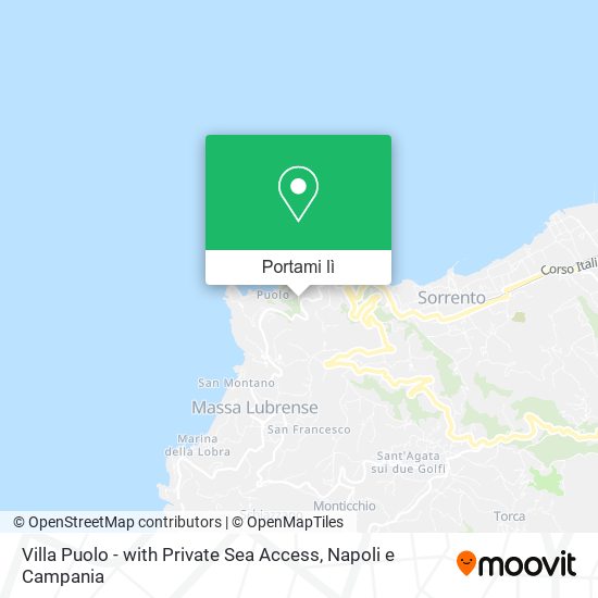 Mappa Villa Puolo - with Private Sea Access
