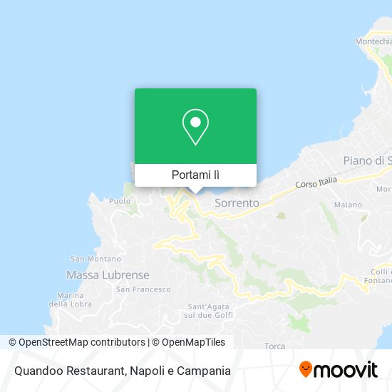 Mappa Quandoo Restaurant