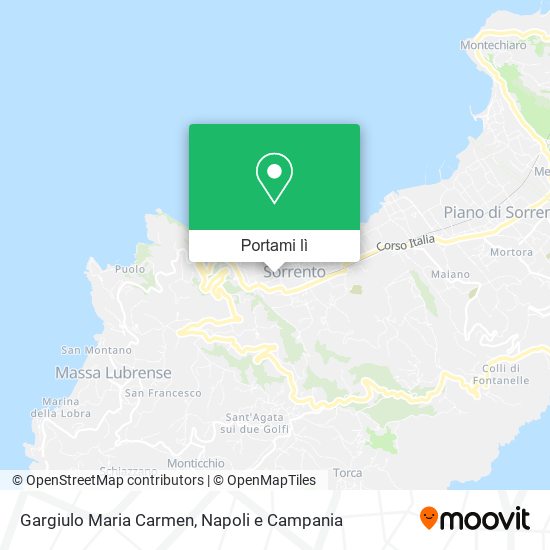 Mappa Gargiulo Maria Carmen