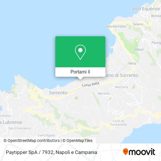 Mappa Paytipper SpA / 7932