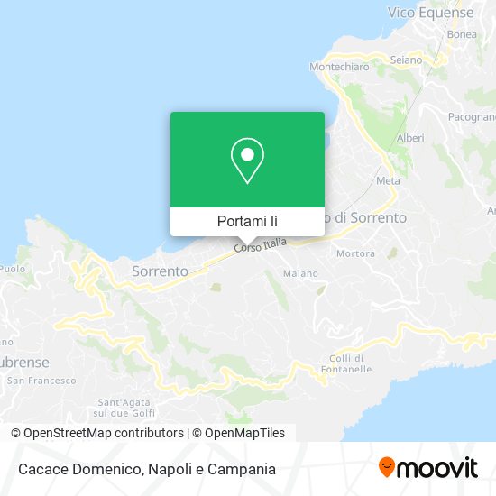 Mappa Cacace Domenico
