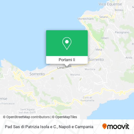 Mappa Pad Sas di Patrizia Isola e C.
